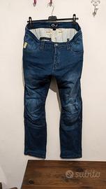 Jeans da moto OJ Sole tgl.56, indossati una volta