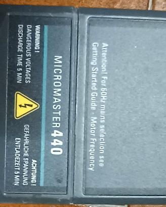 Inverter Siemens Micromaster 6ES6440 da 1,5kW