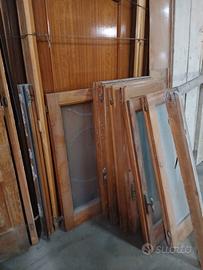 Porte interne + infissi in legno + portoncino