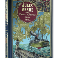 LIBRO JULES VERNE: Viaggio al centro della terra