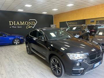 BMW X4 2.0d 190 cv “AUT/NAV/RETRO/PELLE/19”-2016