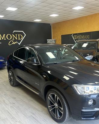 BMW X4 2.0d 190 cv “AUT/NAV/RETRO/PELLE/19”-2016