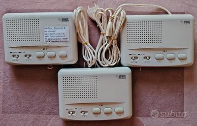 Interfono a tre postazioni 