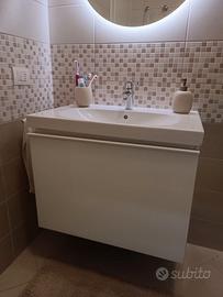 Mobile bagno sottolavabo Geberit Acanto + lavabo