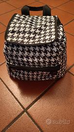 Zaino Segue bianco e nero a scacchi 40 x 20