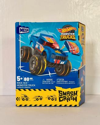 Hot Wheels Mega Monster Trucks Race Ace