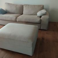Divano Ikea KIVIK 3 posti con pouf