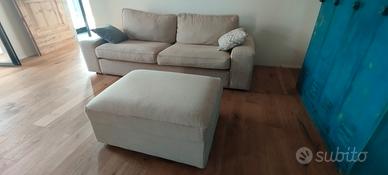 Divano Ikea KIVIK 3 posti con pouf