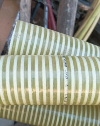 tubo aspirazione 60mm con valvola e attacco rapido