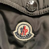 Piumino monclear nero tg xl