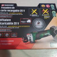 Accessori NUOVI Parkside PRSA 20-LI A1 + Valigetta