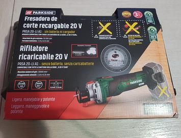 Accessori NUOVI Parkside PRSA 20-LI A1 + Valigetta