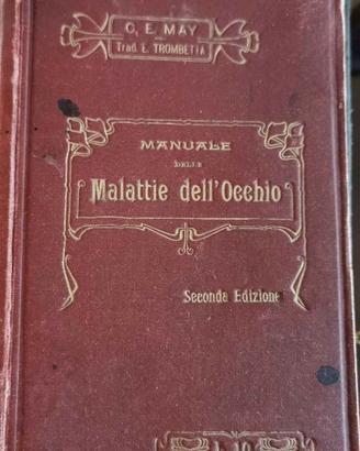 libro antico "MALATTIE DELL'OCCHIO"
