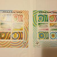 foglietti francobolli italia 90 nuovi MNH