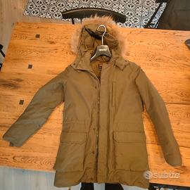 Woolrich Parka donna verde originale