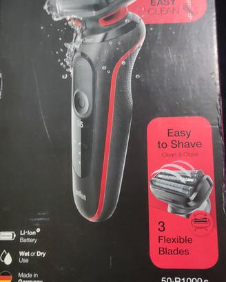 rasoio Braun serie 5 wet&dry nuovo