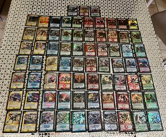 Lotto carte Duel Masters leggendarie e molto rare