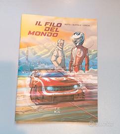 fumetto libro il filo del mondo acciaio Lecco