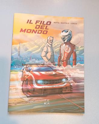 fumetto libro il filo del mondo acciaio Lecco