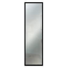 C01- SPECCHIO LUNGO  220X40 CM CON ANTE NERE