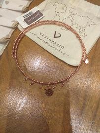 collarino acciaio rosato vestopazzo