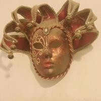 🎭 Maschera Veneziana da Parete (Bauta/Jolly)