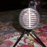 Microfono armonica vintage Shure green bullet 1951