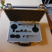 Valigetta Professionale Microfoni Stereo Accessori