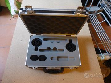 Valigetta Professionale Microfoni Stereo Accessori