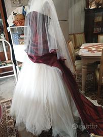 vestito da sposa Pierre Cardin tg.42