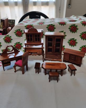 mobili miniatura casa bambole 
