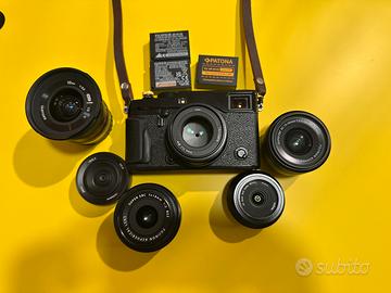 Fujifilm x-pro 2 + ottiche e accessori fuji