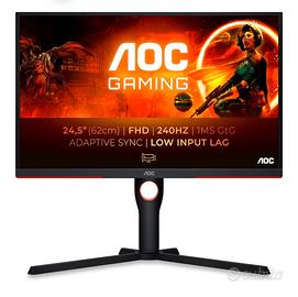 AOC Gaming 25G3ZM/BK - Monitor FHD24.5 240 Hz 0,5
