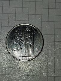 Moneta rara 100 lire 1983