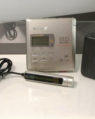 SONY MZ-R55 MiniDisc + Telecomando PARI AL NUOVO