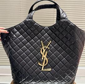 Borsa shopping Saint Laurent ICARE nera