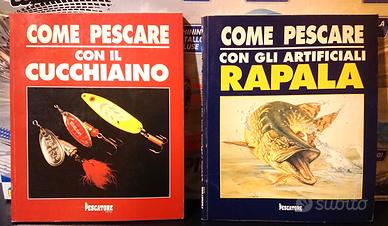 Pesca:  libri, itinerari, manuali.
