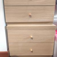 comodino da camera da letto 