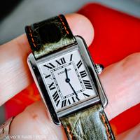 cartier tank Ref 2716 con box orig.revis.fatta 