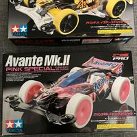 Tamiya mini 4wd Avante MK.II e Avante Jr. (Clear)