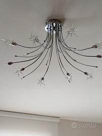 lampadario in cristallo 