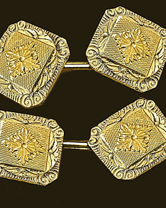 gemelli in oro 18 carati
