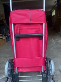 Carrello spesa Gimi rosso