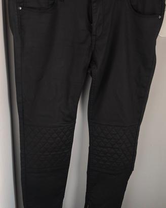 pantaloni skinny vita bassa taglia 44
