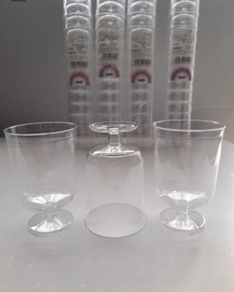 Calici in plastica da 160 cc