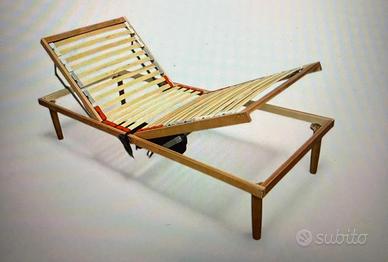 Rete Letto Motorizzata in Legno Massello