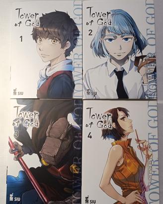 Tower of God 1-4 Manhwa Star Comics - Lotto Volumi