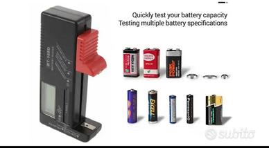 Tester batteria universale per batterie