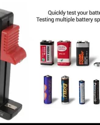 Tester batteria universale per batterie