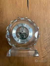 Orologio in cristallo marchio “Ottaviani”